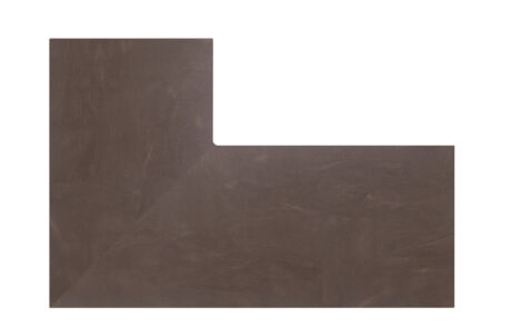 Corian Artista Mocha L-shape